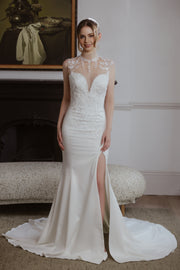 MASAL luxury bridal gown detail