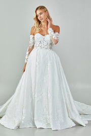 Ayat gown front view – MASAL