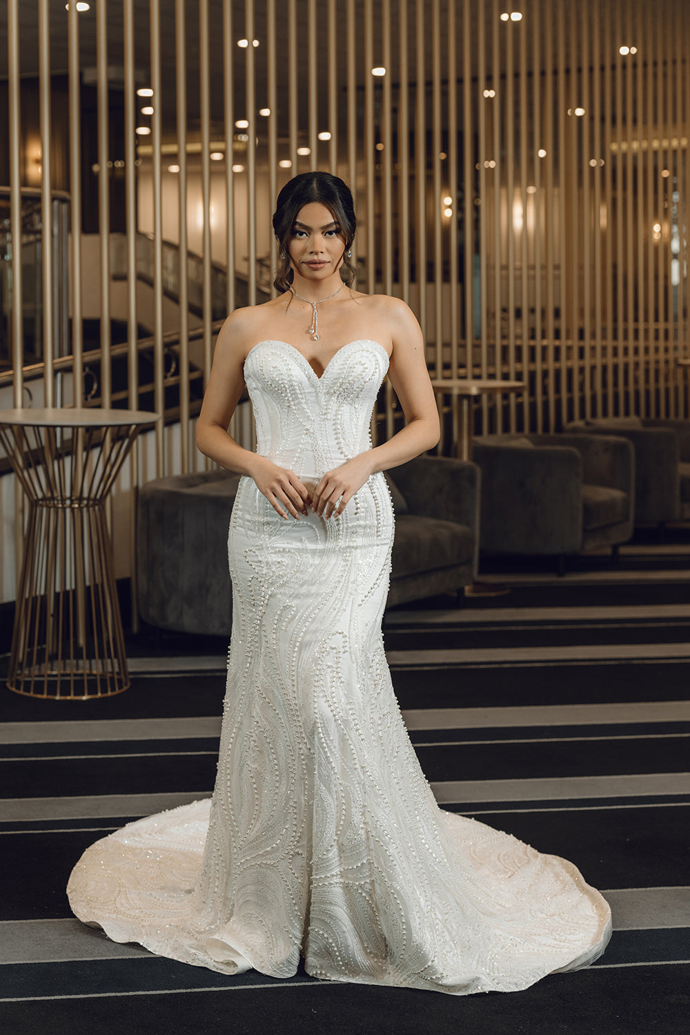 Nataly-Fit and Flare Wedding Dress