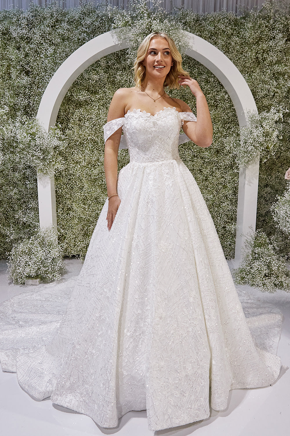 Rosalia-A line style wedding dress 